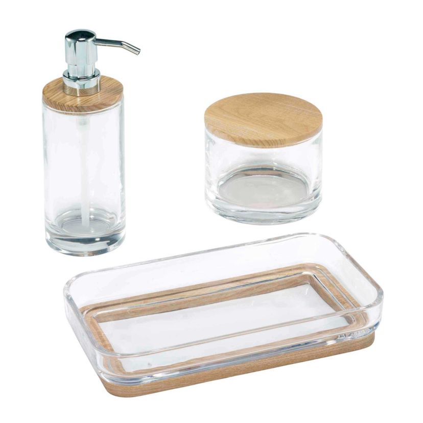 Cove Clear 3-pc. Vanity Set
