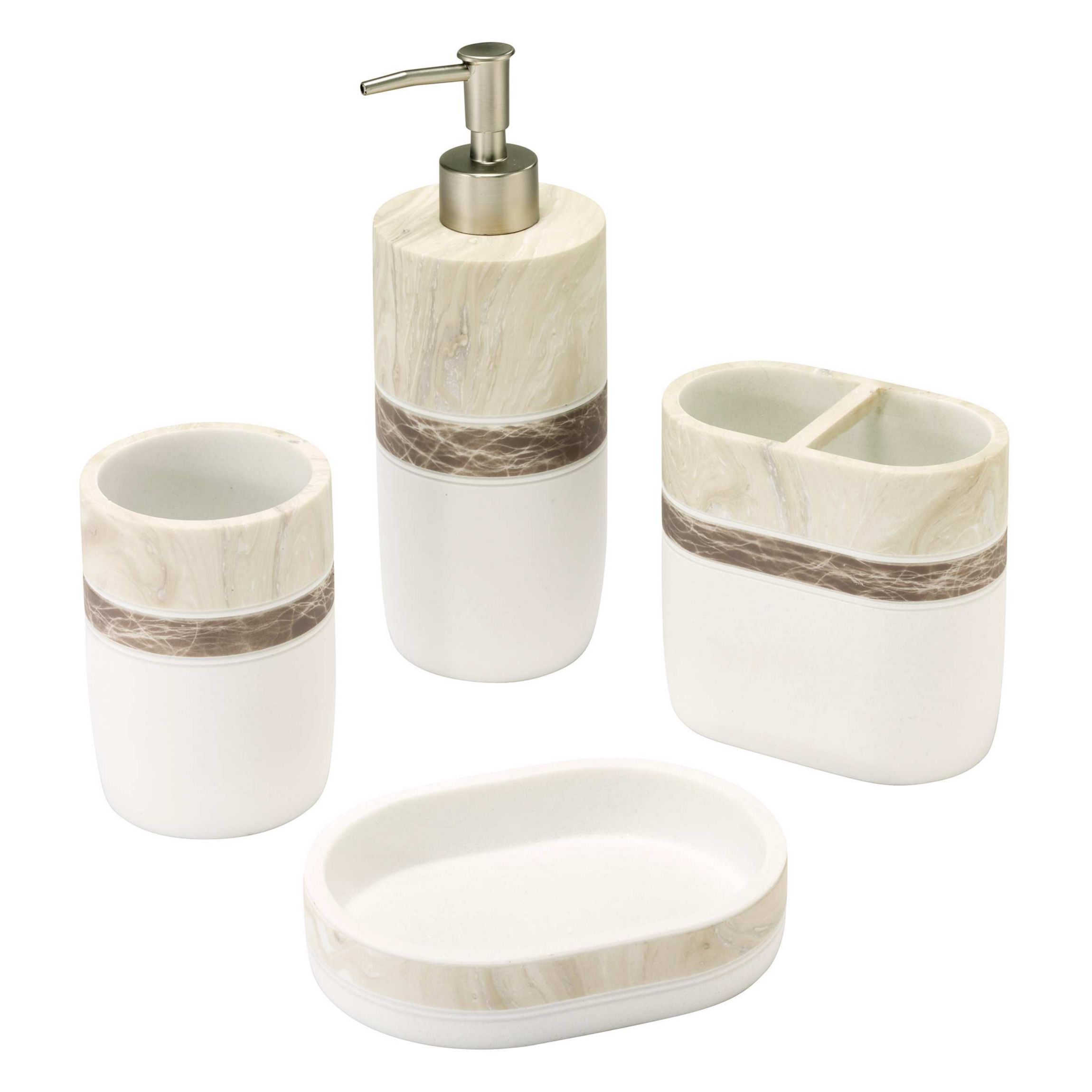 IZOD Tidal 4-Piece Bath Accessory Set | Belk