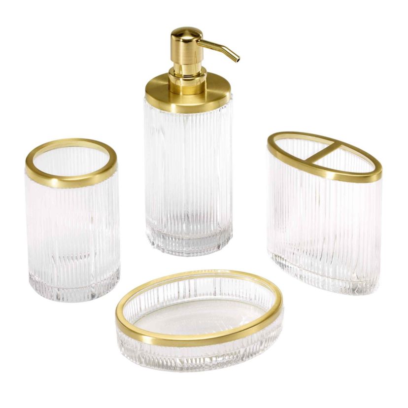 Louise 4pc. Bath Accessory Set