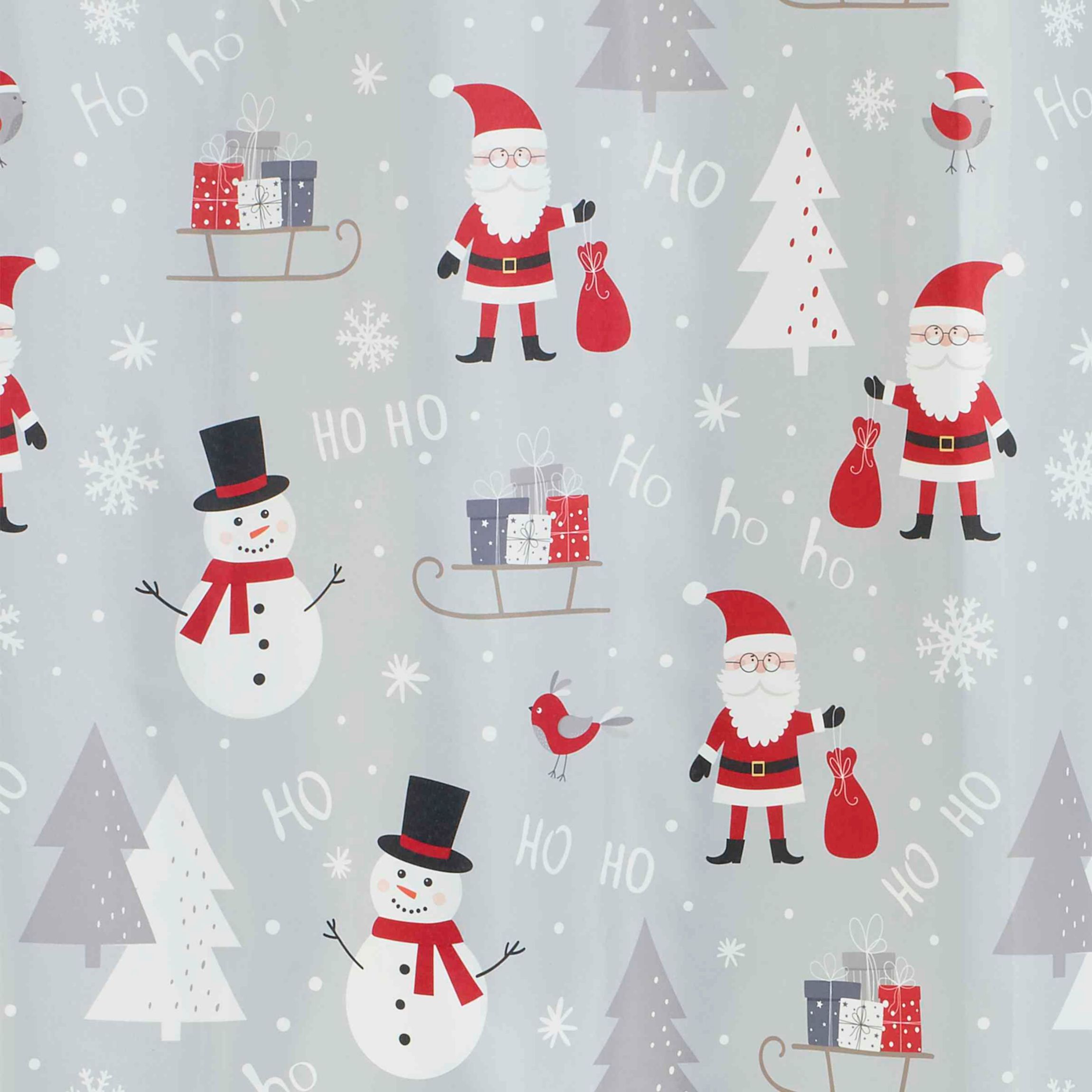 Ho Ho Ho Shower Curtain