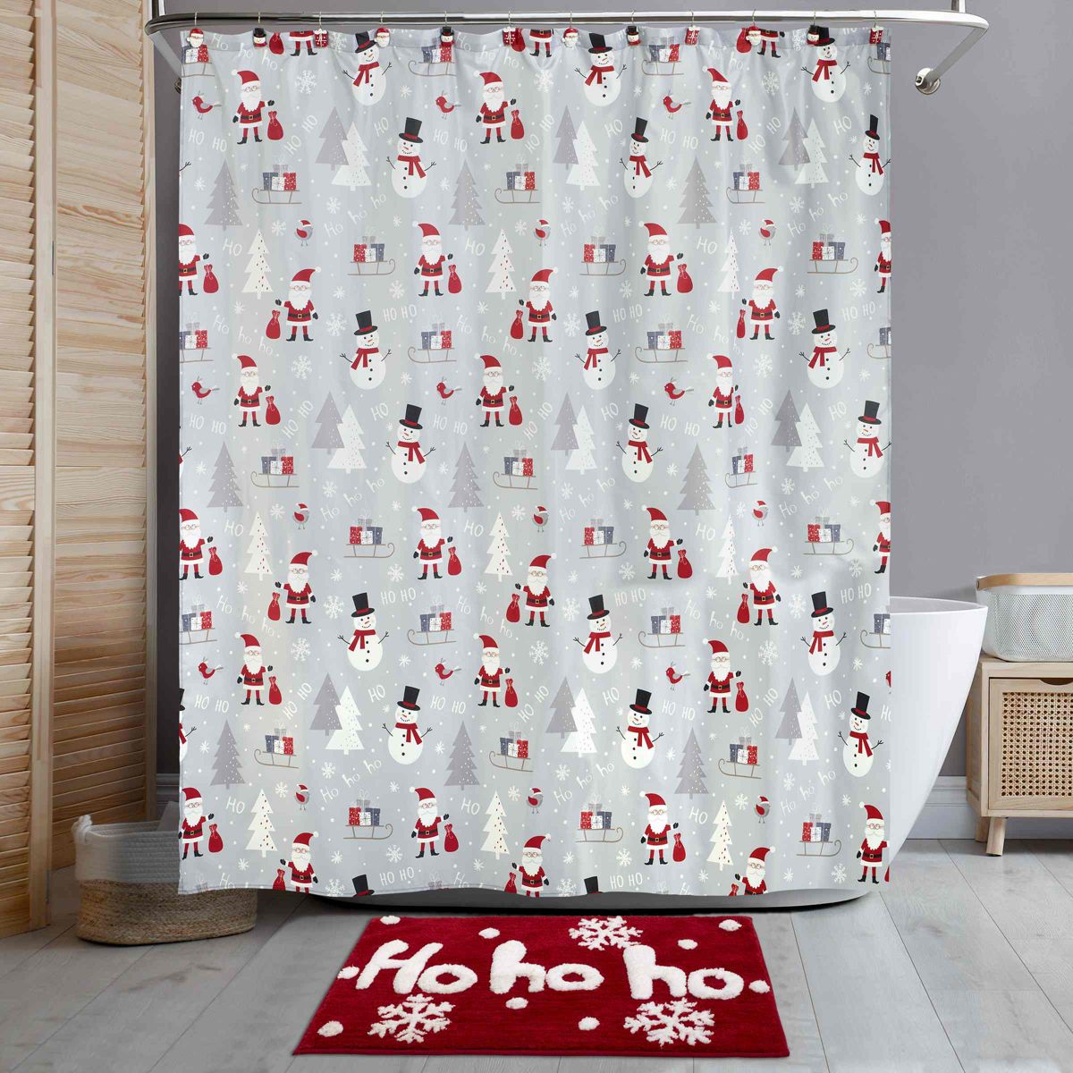 Ho Ho Ho Shower Curtain