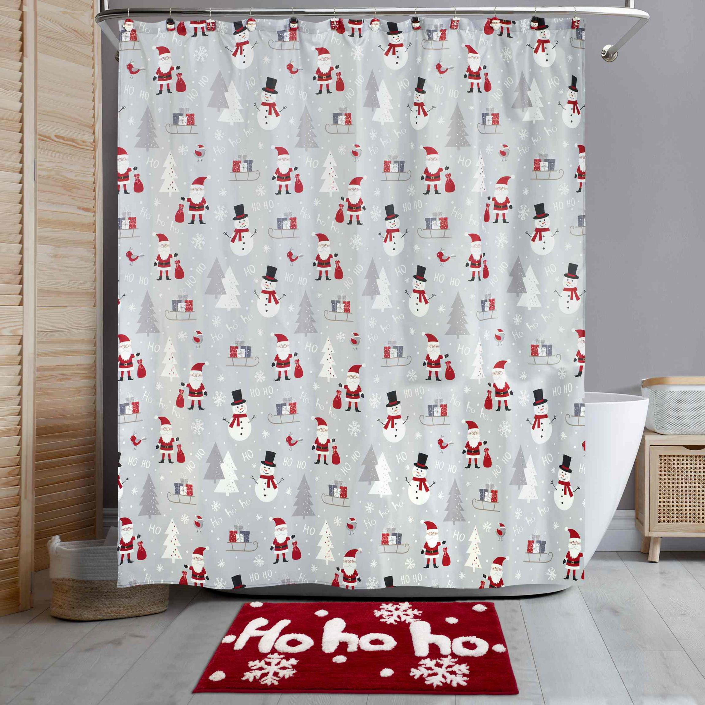 Ho Ho Ho Shower Curtain
