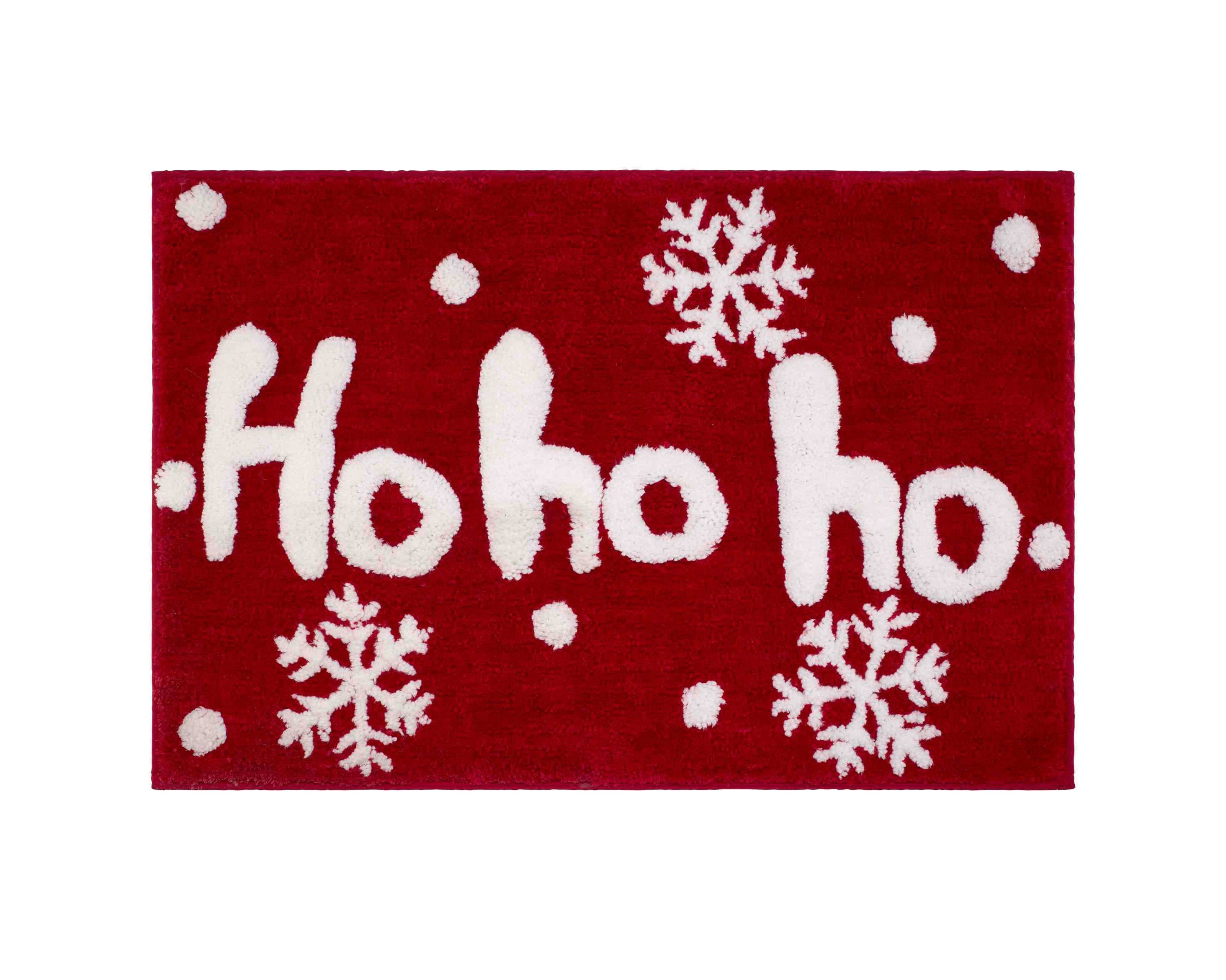 Ho Ho Ho Bath Rug