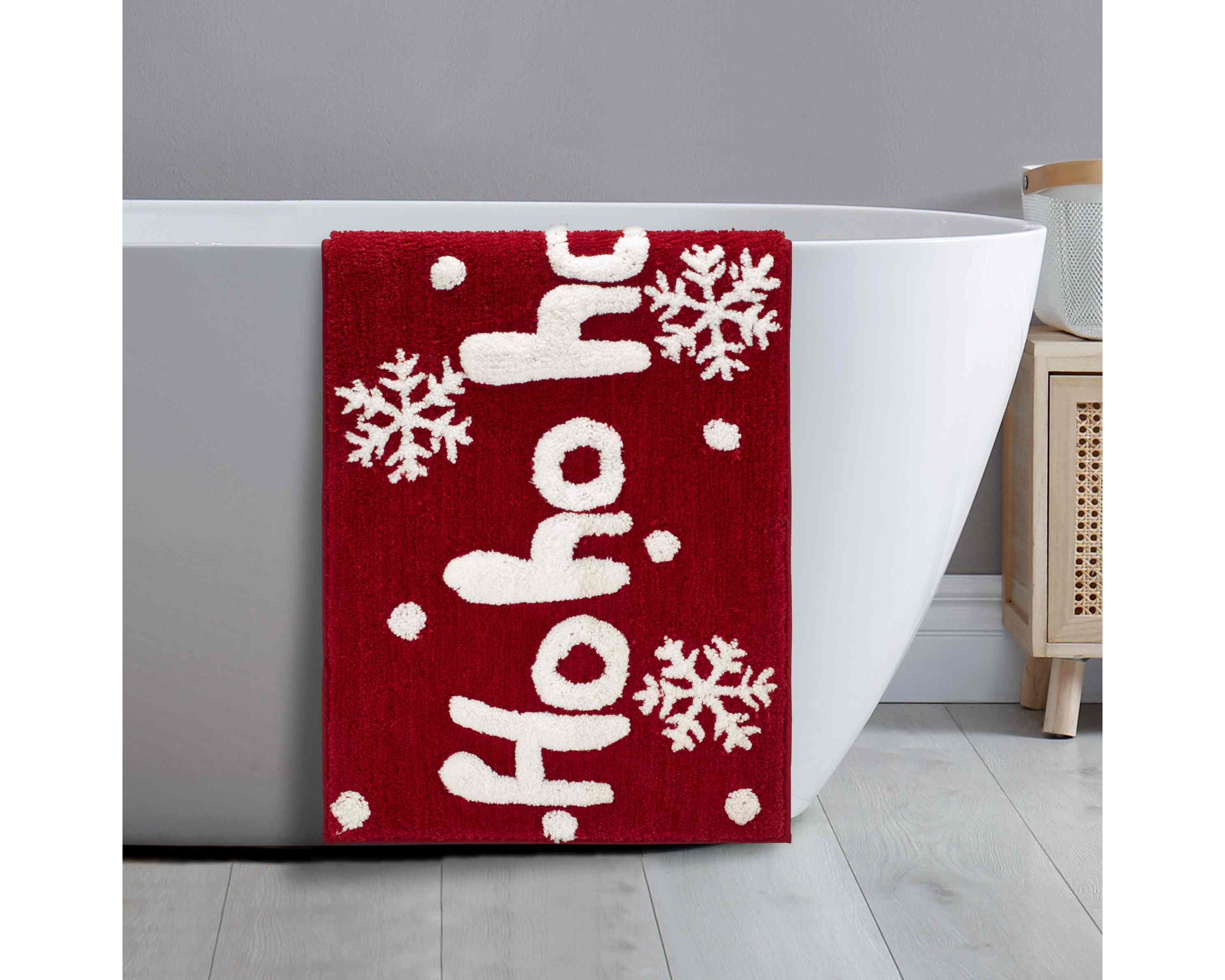 Ho Ho Ho Bath Rug