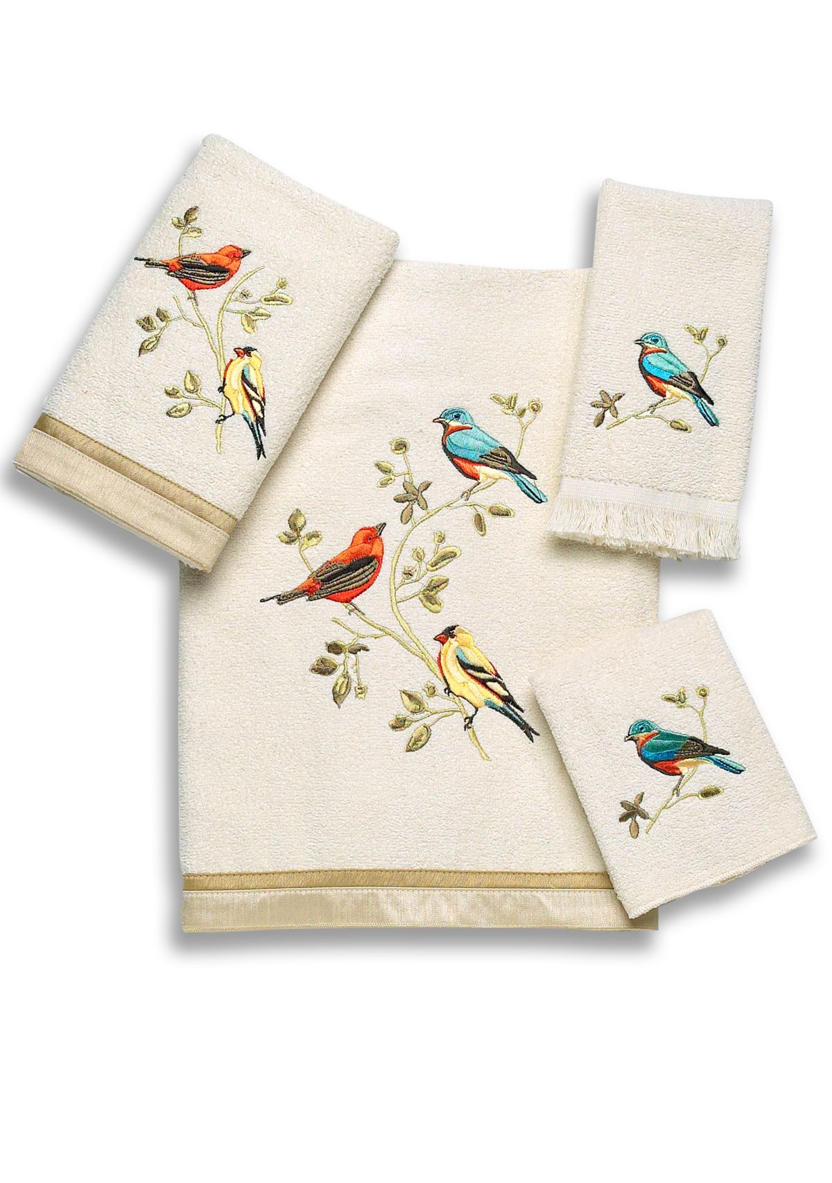 Gilded Bird Towel Collection