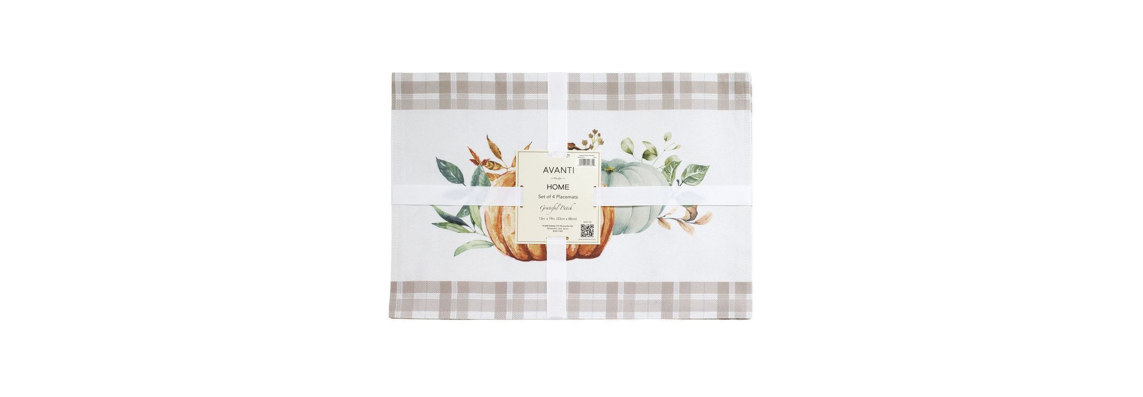 Avanti Grateful Patch 4pc Placemats