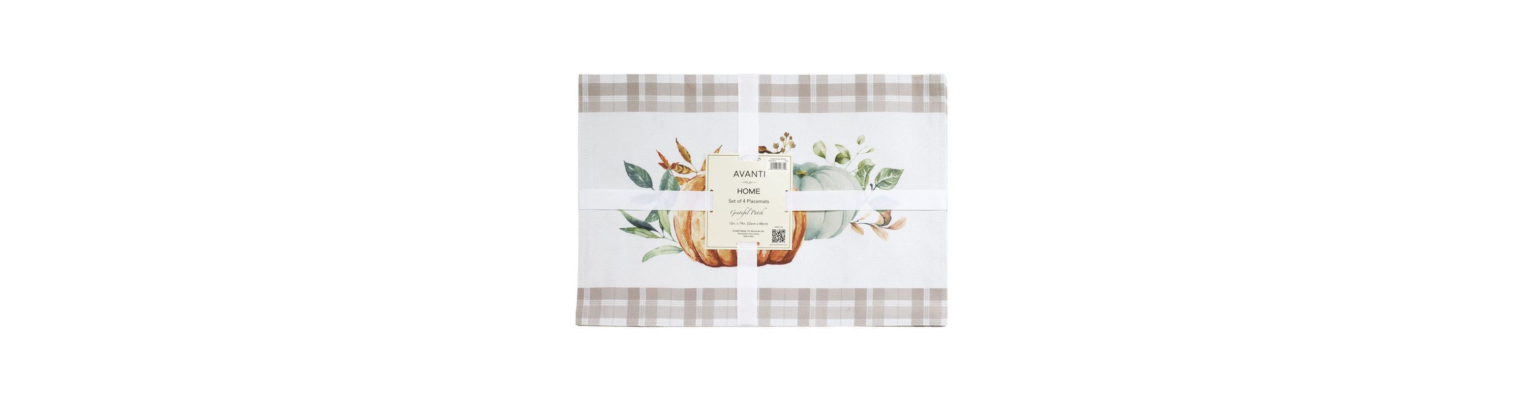 Avanti Grateful Patch 4pc Placemats