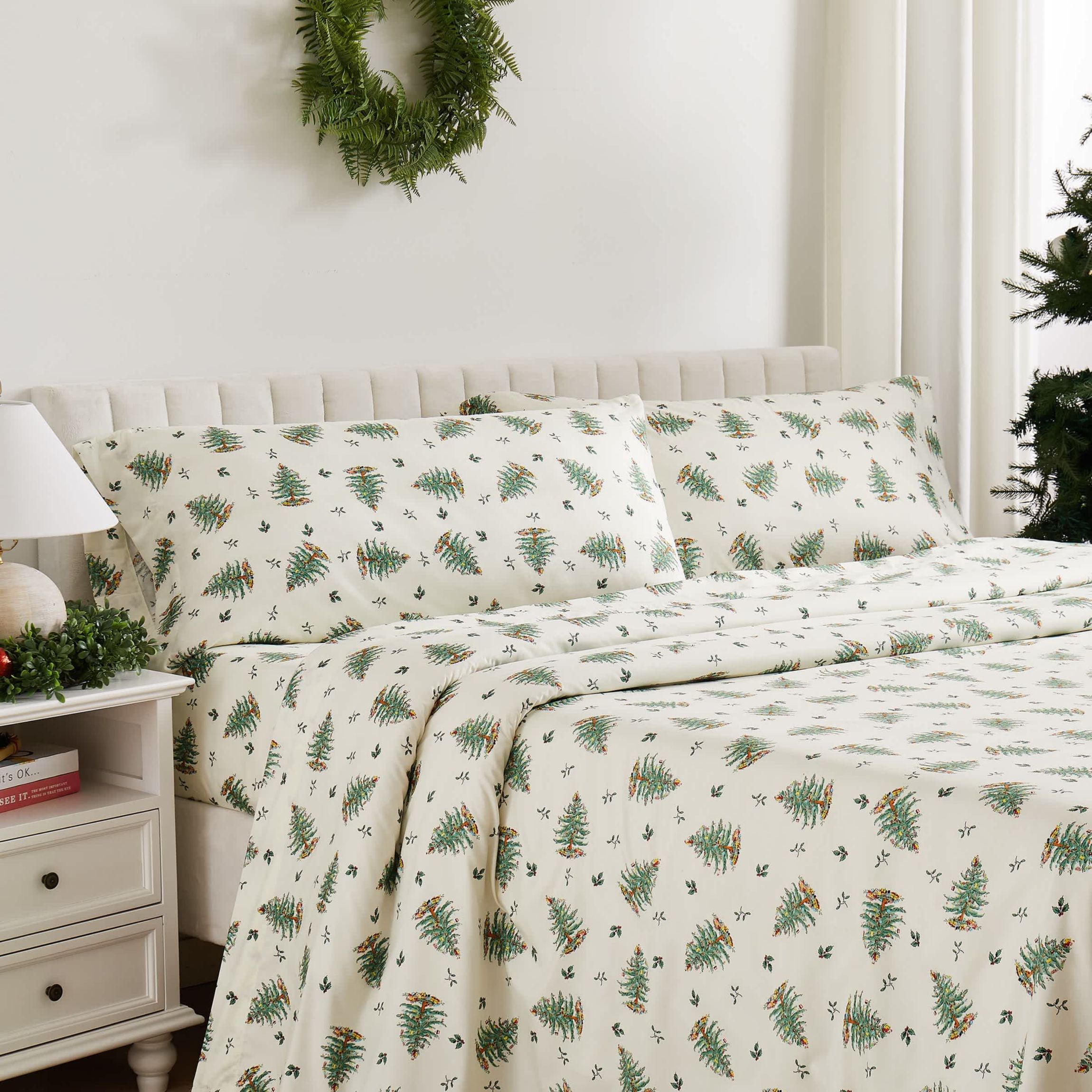 Christmas Tree King Sheet Set