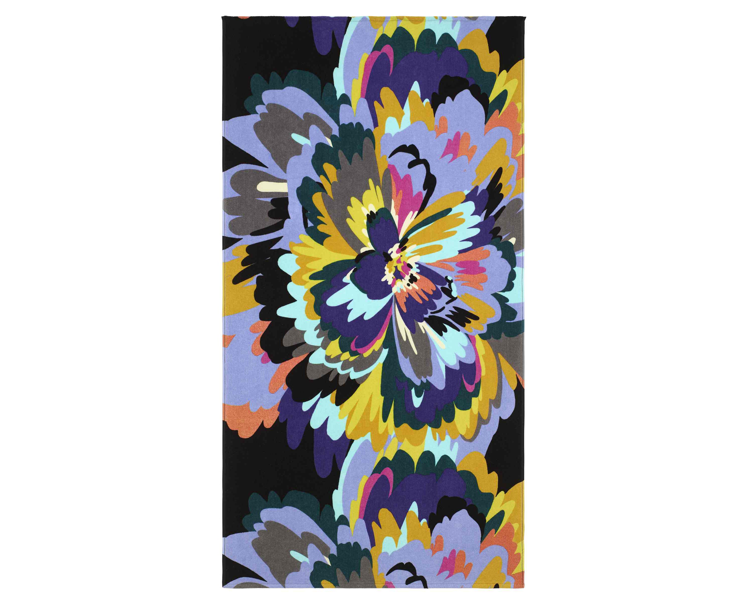 Bright Bloom Beach Towel