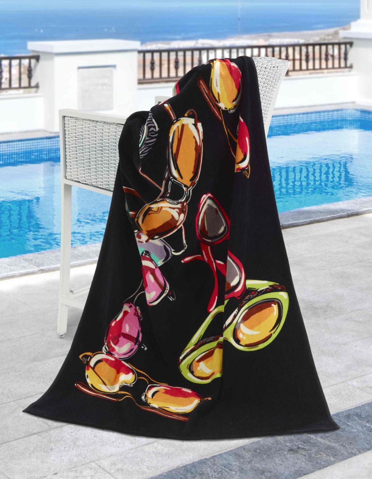 Colorful Shades Beach Towel