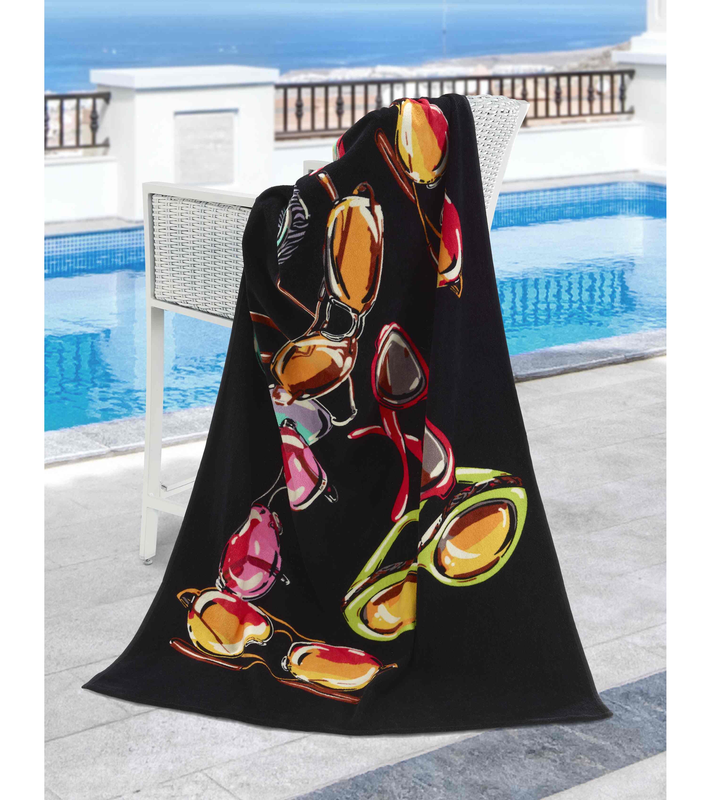 Colorful Shades Beach Towel