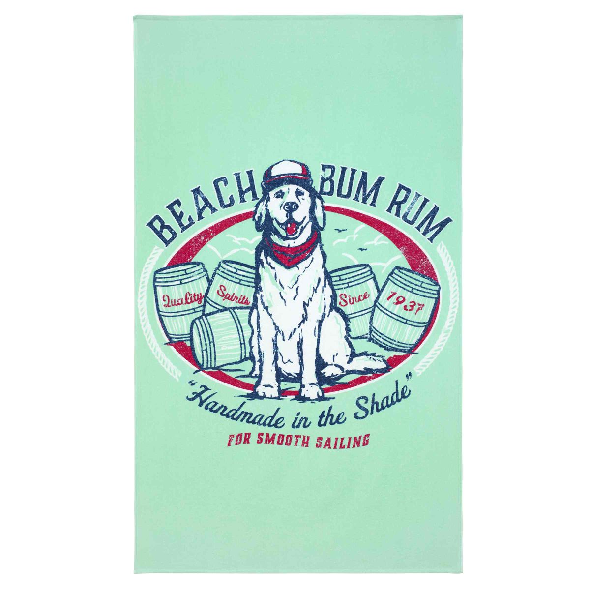 Beach Bum Beach Towel