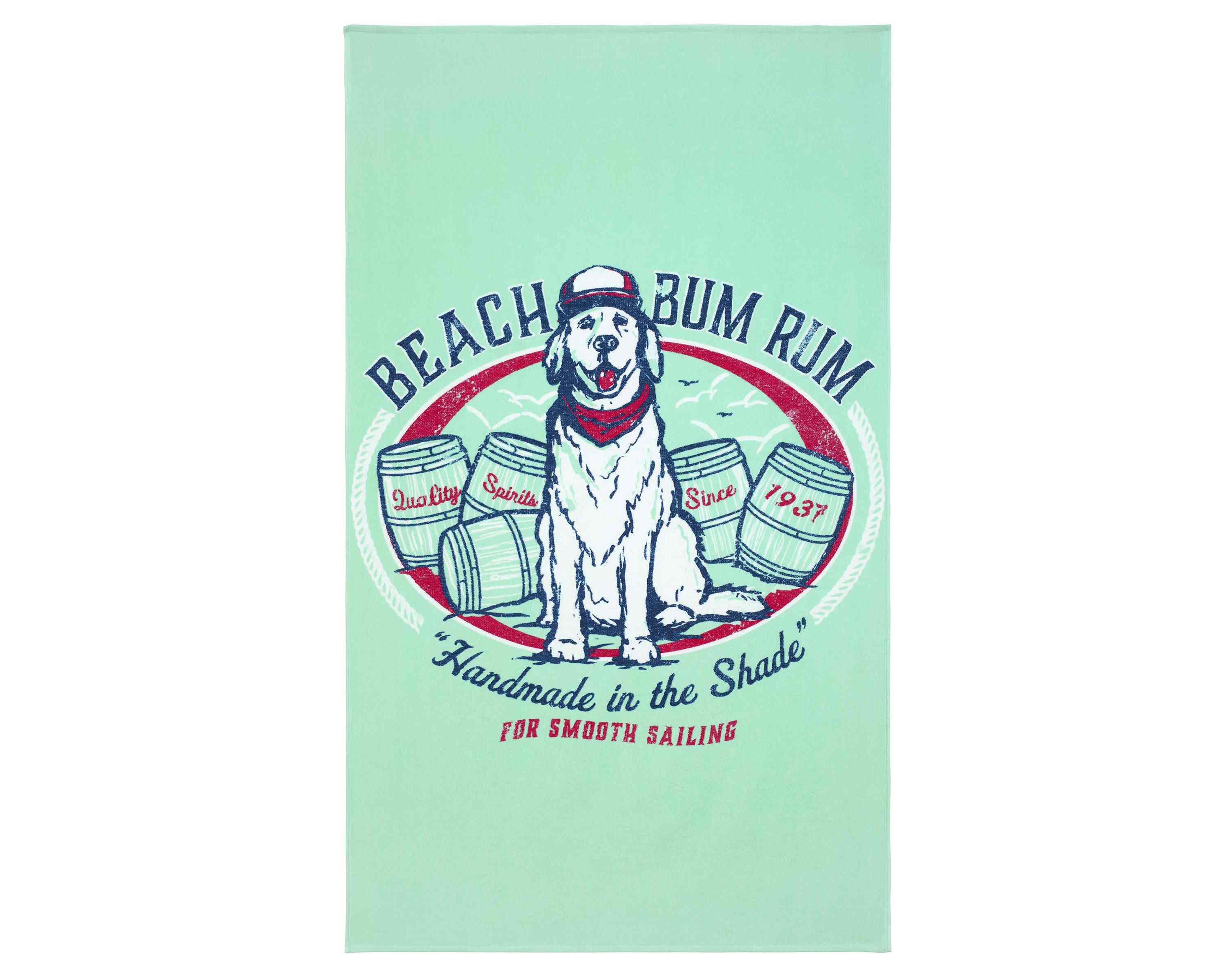 Beach Bum Beach Towel