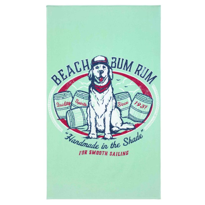 Beach Bum Beach Towel