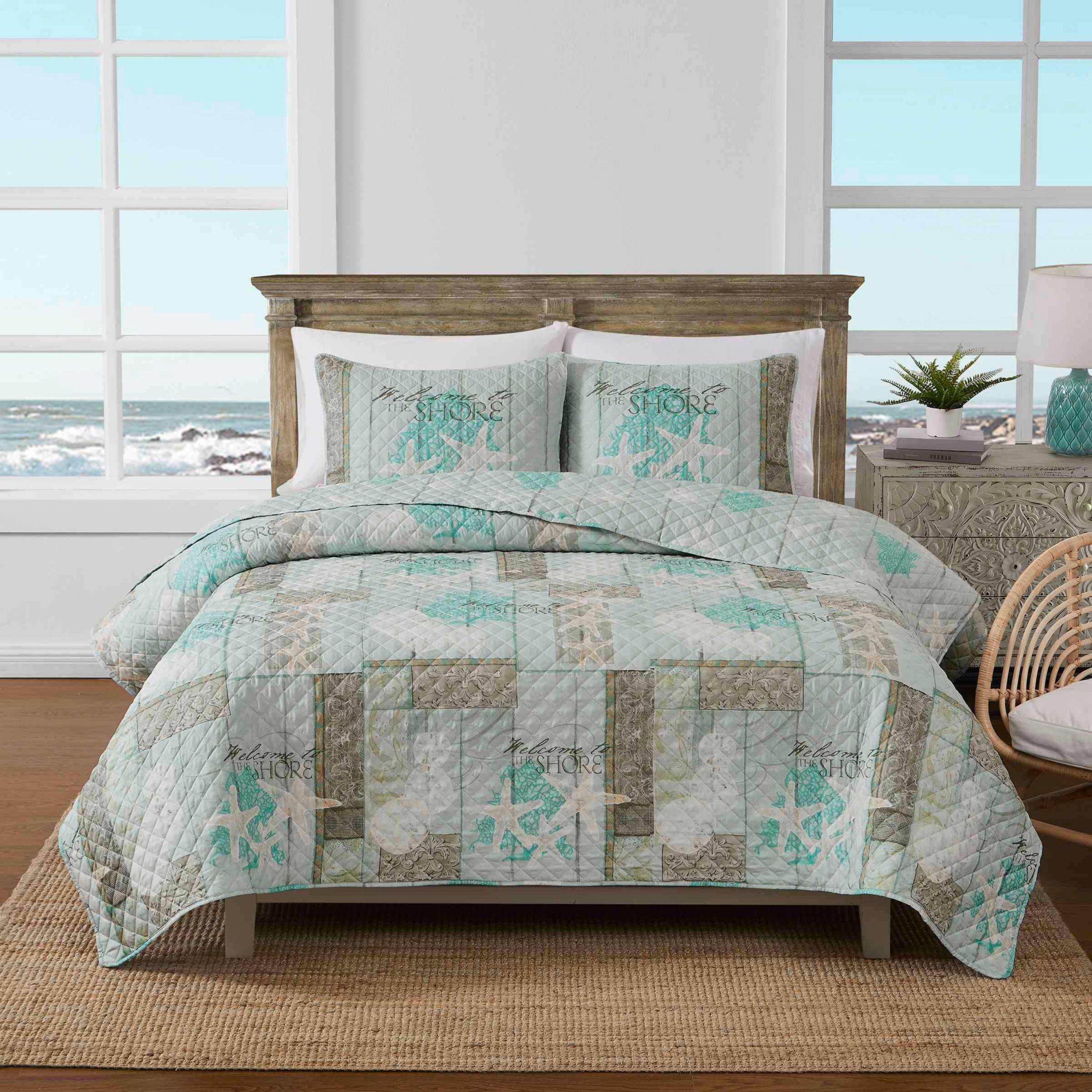 Beachcomber 3-pc. Full/Queen Quilt Set