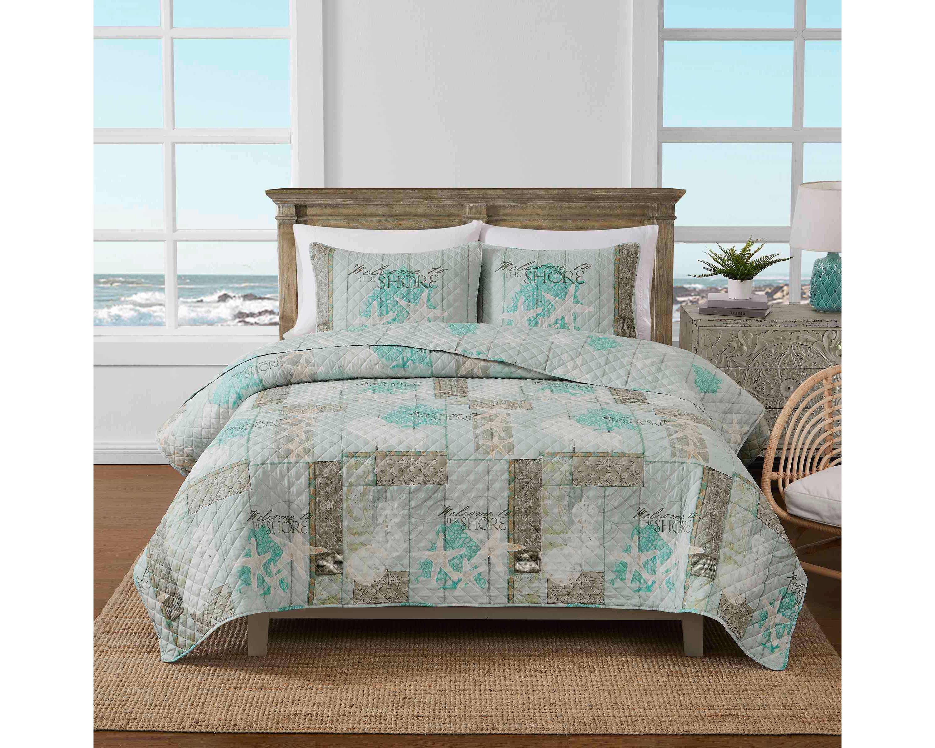 Beachcomber 3-pc. King Quilt Set