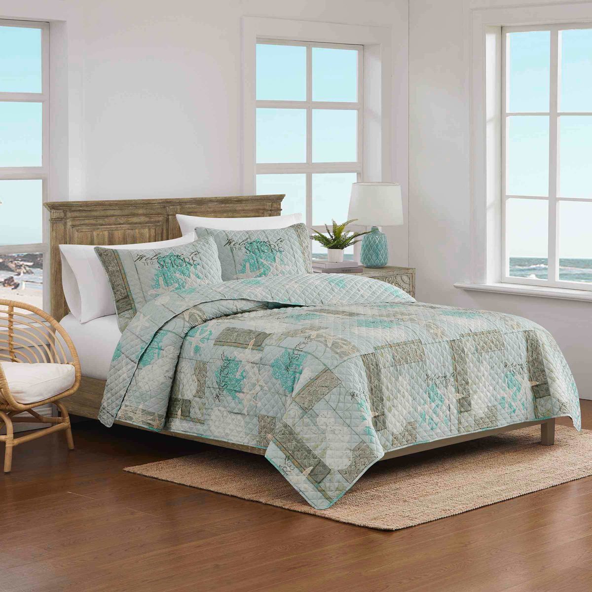 Beachcomber 3-pc. King Quilt Set