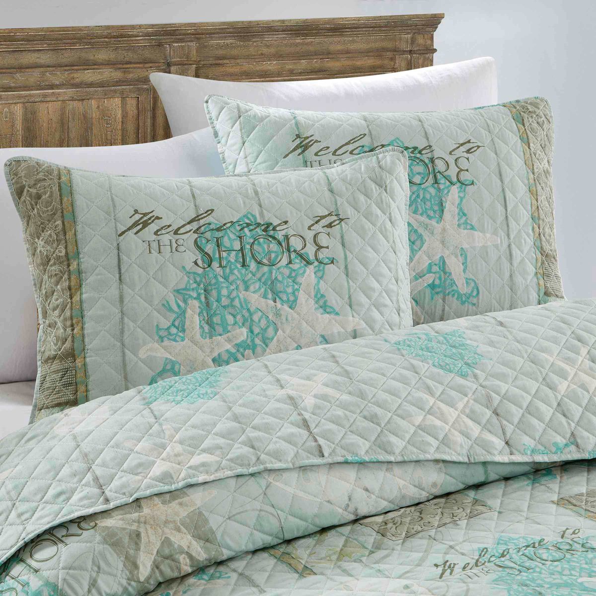 Beachcomber 3-pc. King Quilt Set