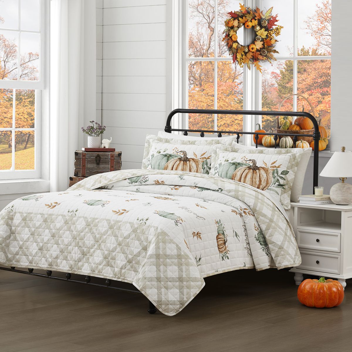 Grateful Patch 3-pc. King Quilt Set