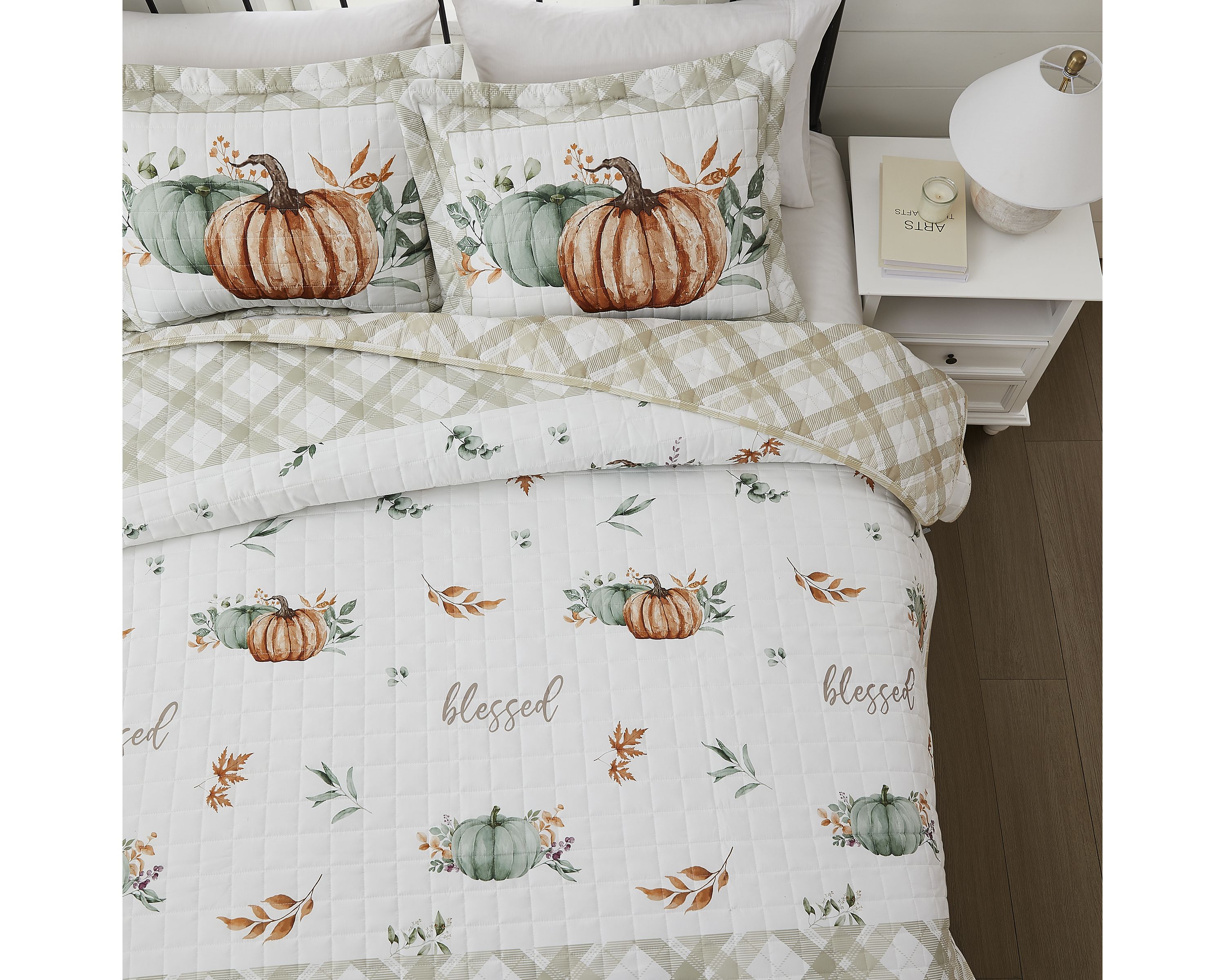 Grateful Patch 3-pc. King Quilt Set