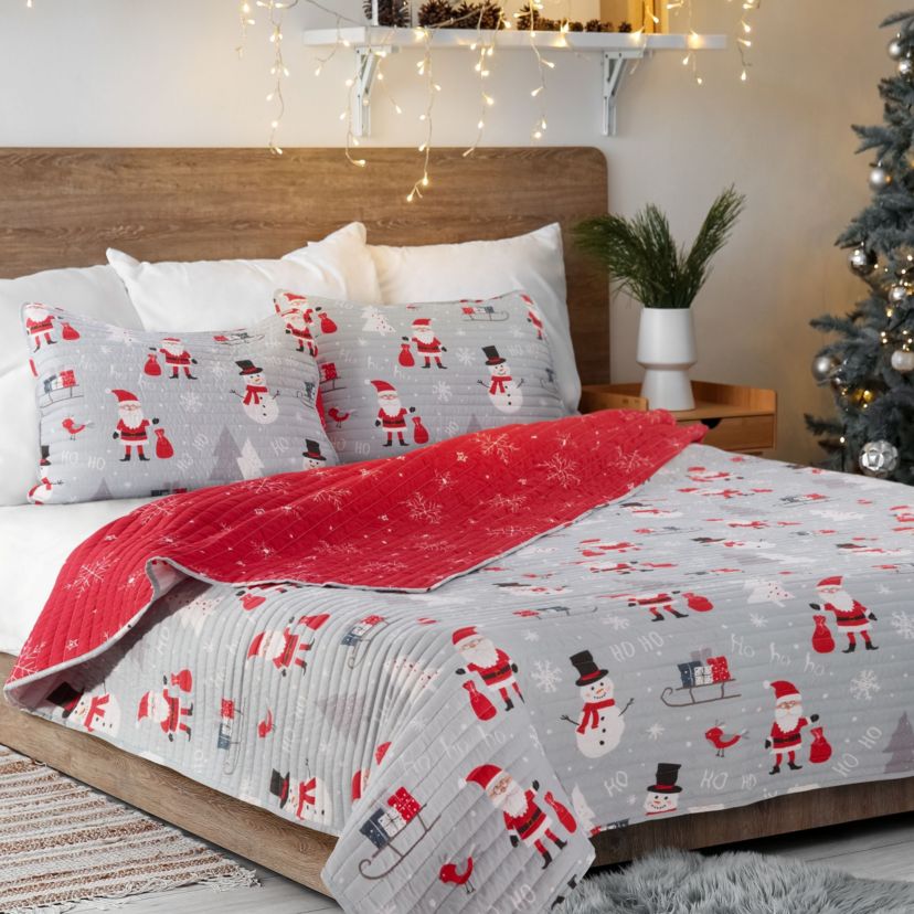 Avanti Ho Ho Ho 3-piece Full/Queen Quilt Set