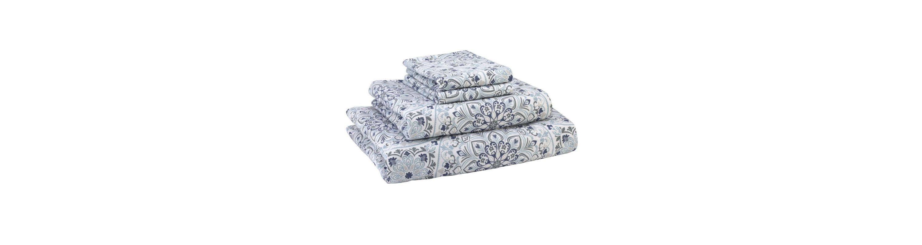 Avanti Cypress Mosaic 3-piece Twin Flannel Sheet Set