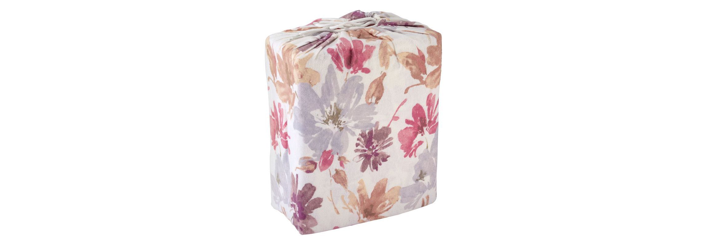 Avanti Wildflowers 4-piece Queen Flannel Sheet Set