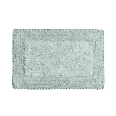 Laura Ashley Ruffle Cotton Bath Rug