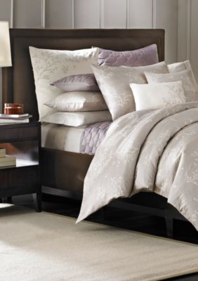 Barbara Barry Night Blossom Heather Queen Comforter Set 92 In X