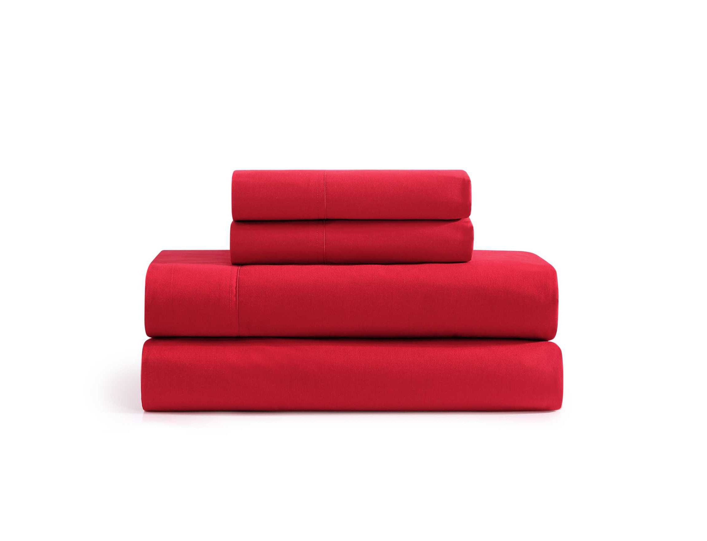 TH Solid Cotton Sheet Set