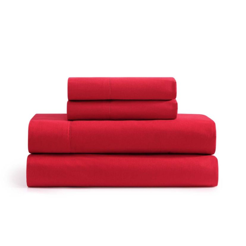 TH Solid Cotton Sheet Set