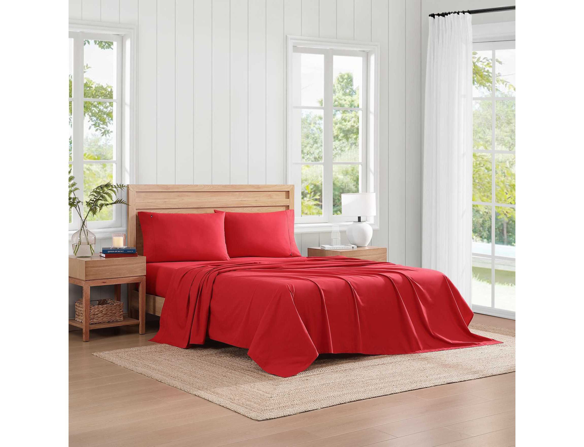 TH Solid Cotton Sheet Set