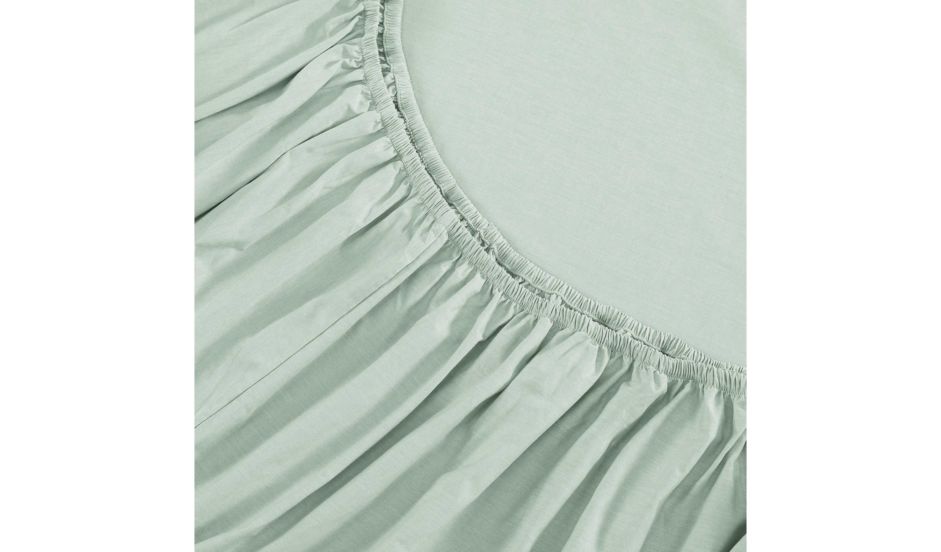 Solid Washed Cotton Sheet Set