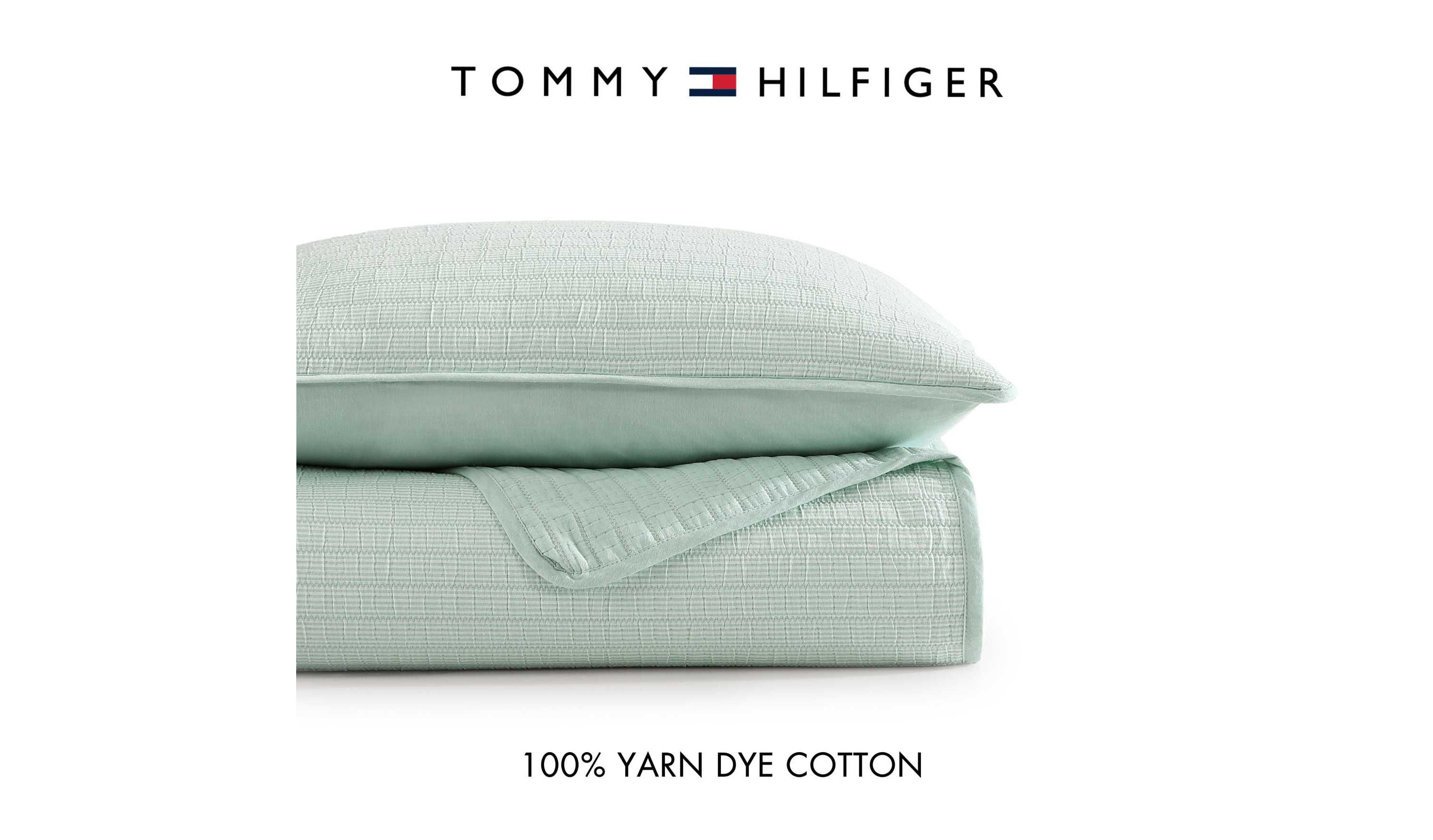 Ithaca Stripe Cotton Quilt Set