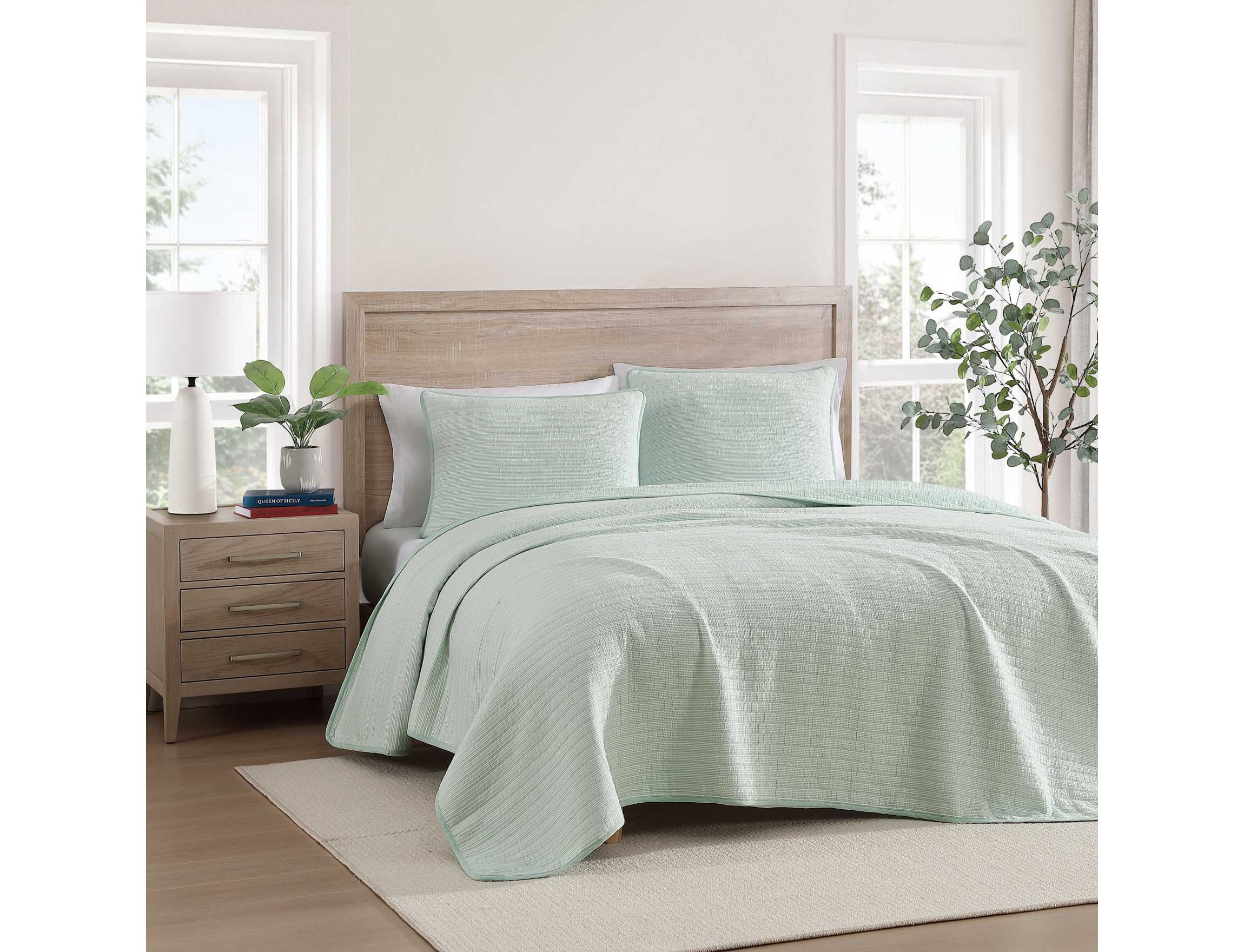 Ithaca Stripe Cotton Quilt Set