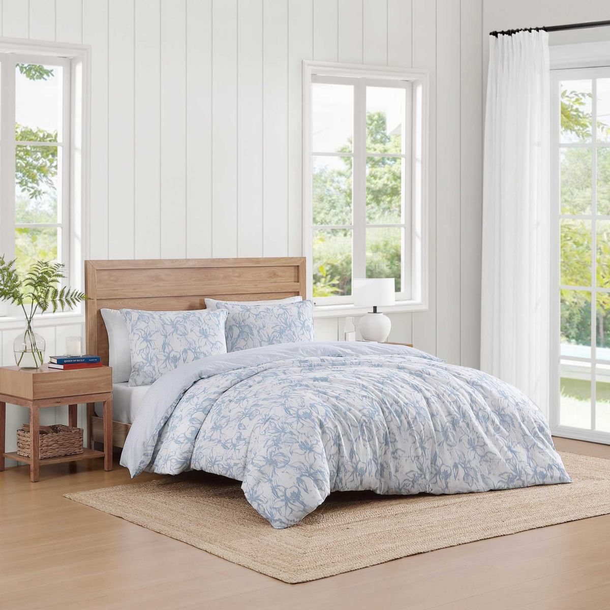Ethereal Floral Cotton Comforter Set