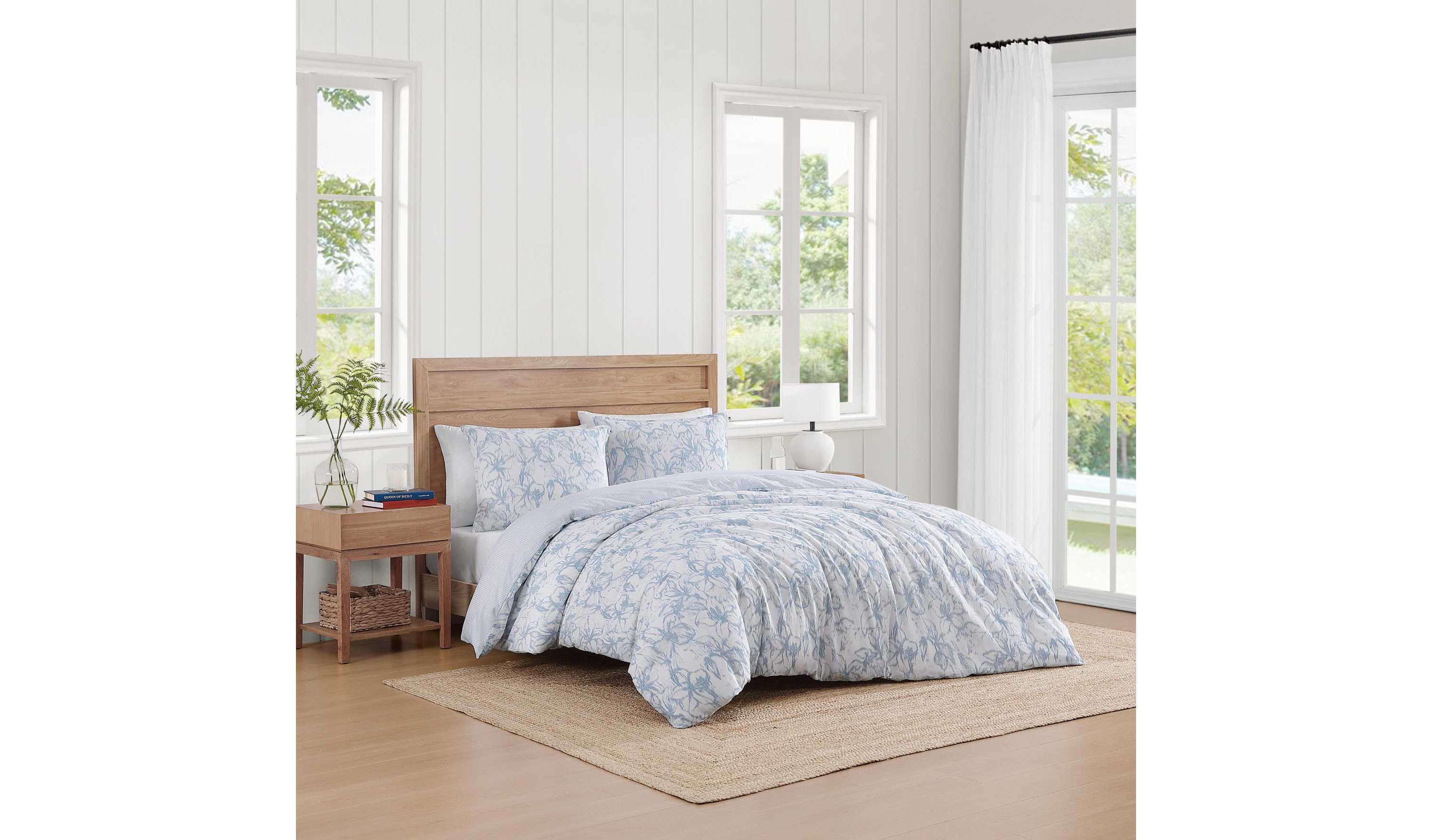 Ethereal Floral Cotton Comforter Set