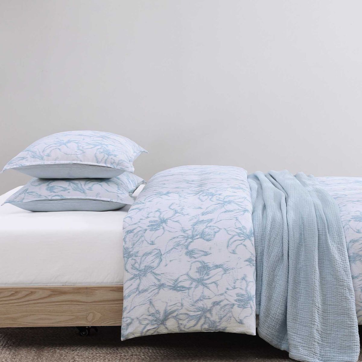 Ethereal Floral Cotton Comforter Set