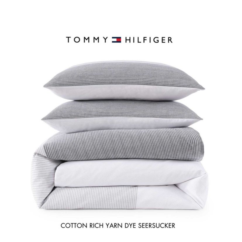 Montauk Seersucker Cotton Comforter Set