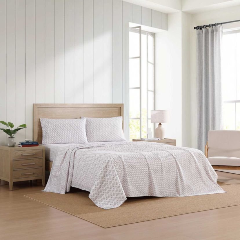 Atlantic Anchors Cotton Sheet Set