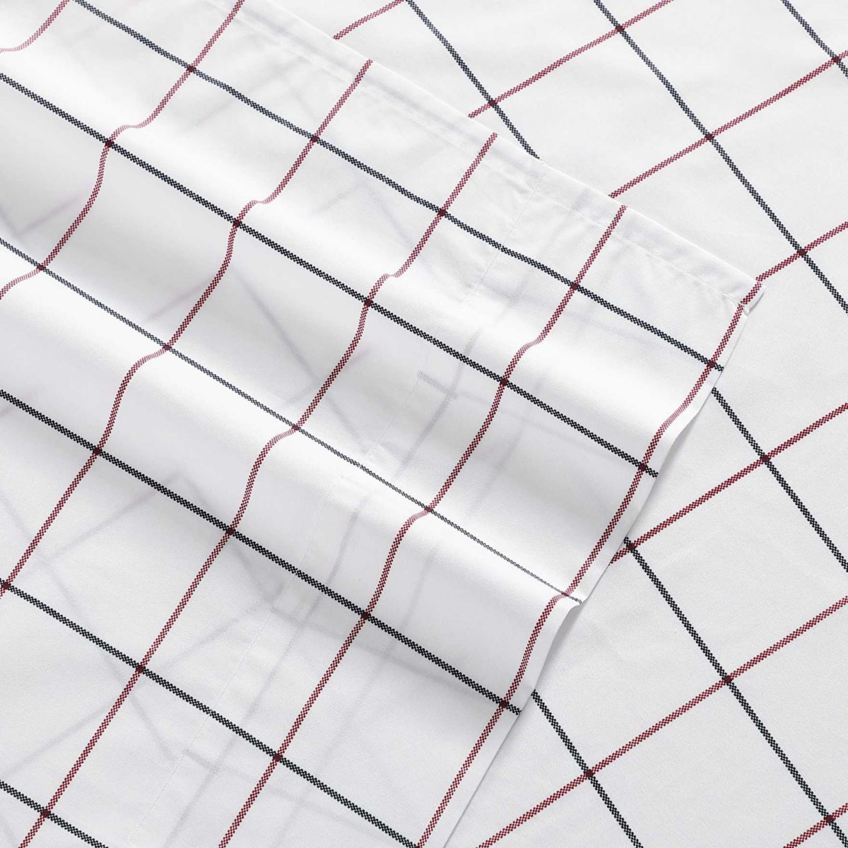 Glasgow Windowpane Cotton Sheet Set