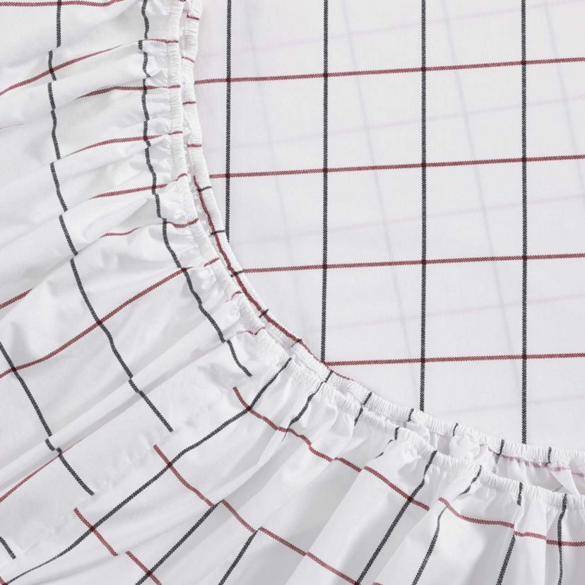Glasgow Windowpane Cotton Sheet Set