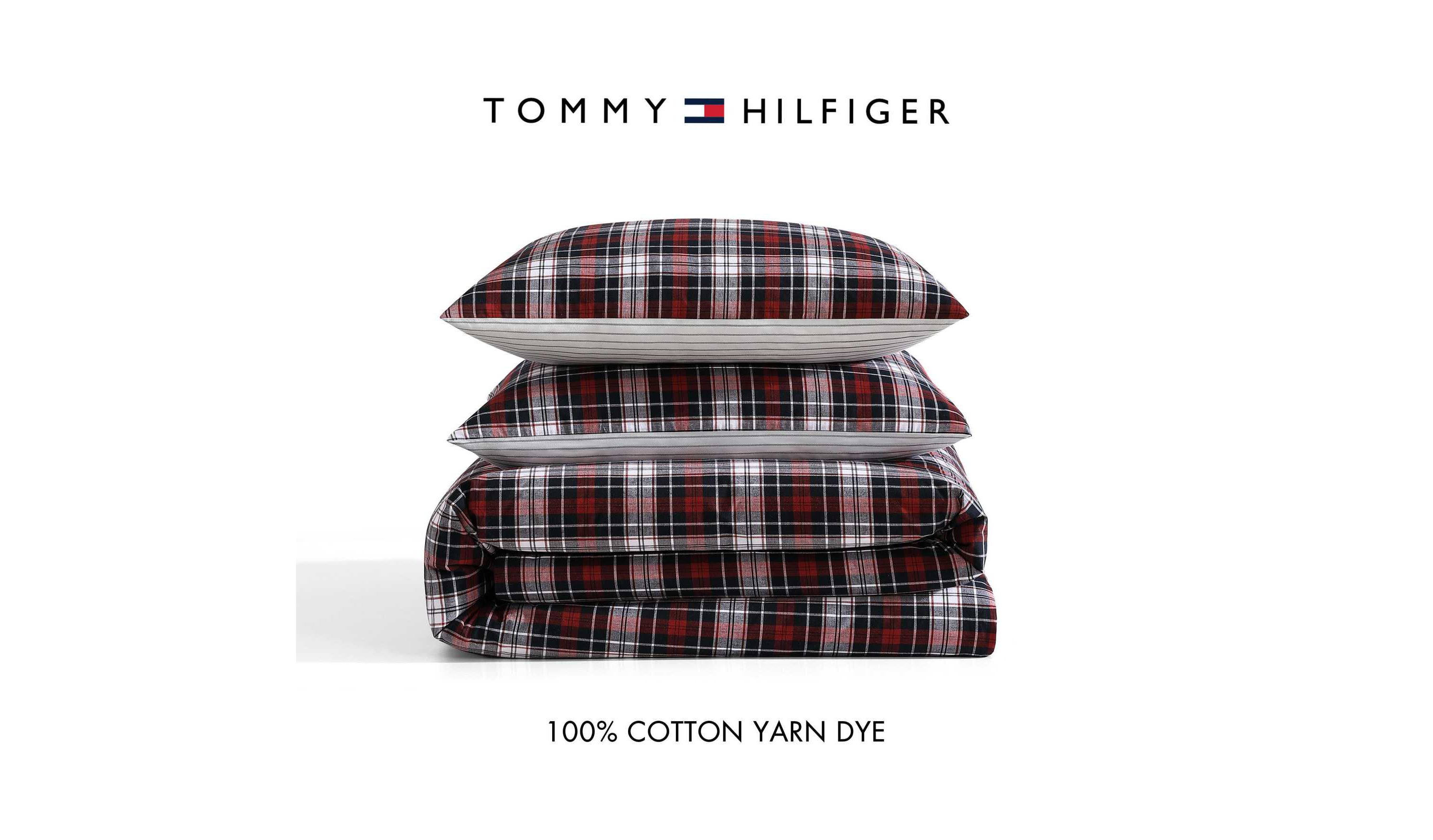 Essential Tartan Cotton Comforter Set