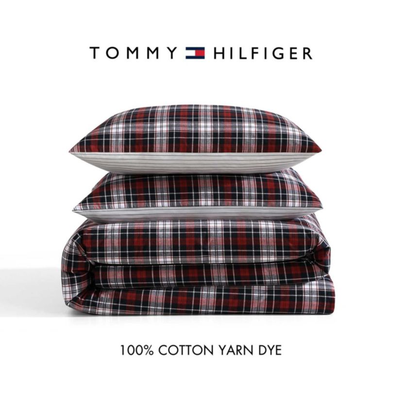 Essential Tartan Cotton Comforter Set