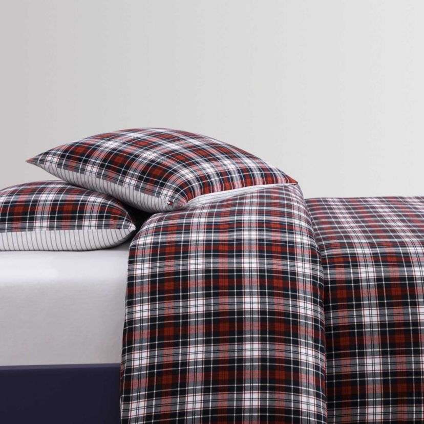 Essential Tartan Cotton Comforter Set