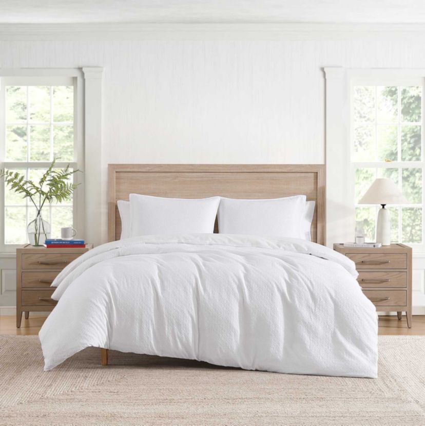 Monogram Matelasse Cotton Comforter Set