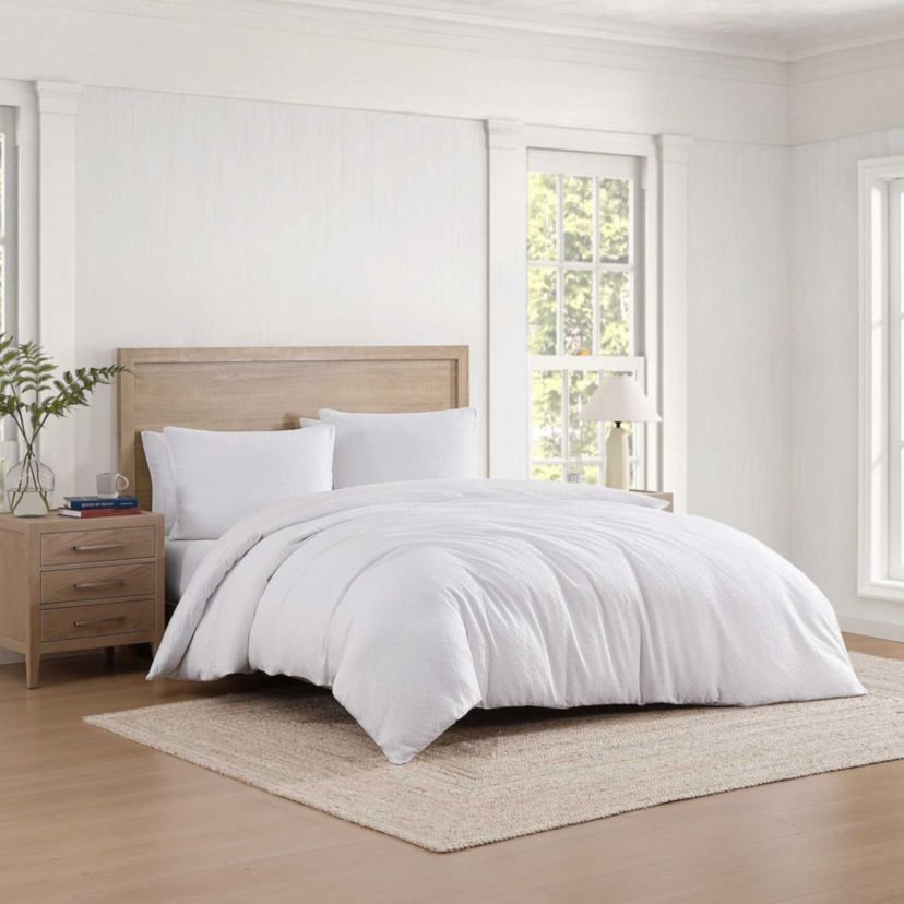 Monogram Matelasse Cotton Comforter Set