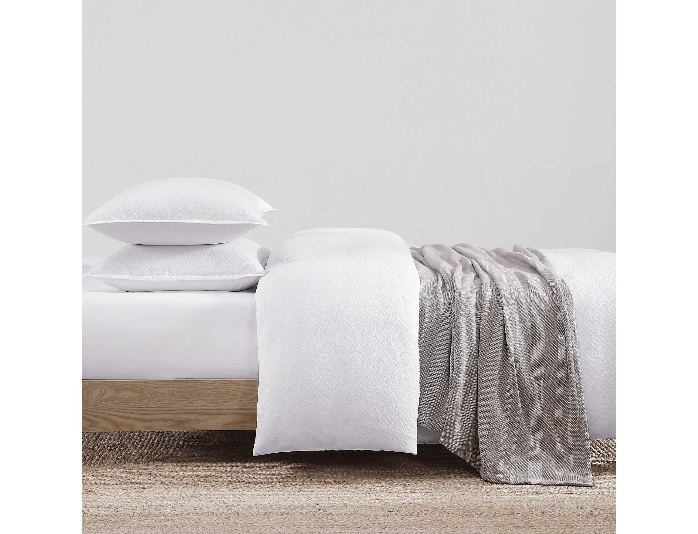 Monogram Matelasse Cotton Comforter Set