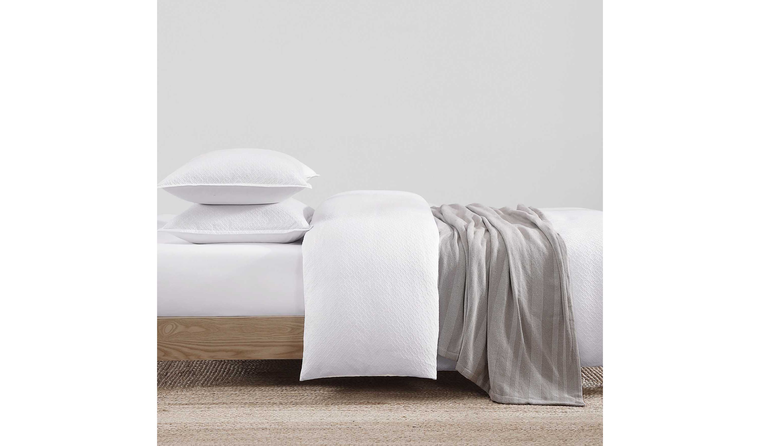 Monogram Matelasse Cotton Comforter Set