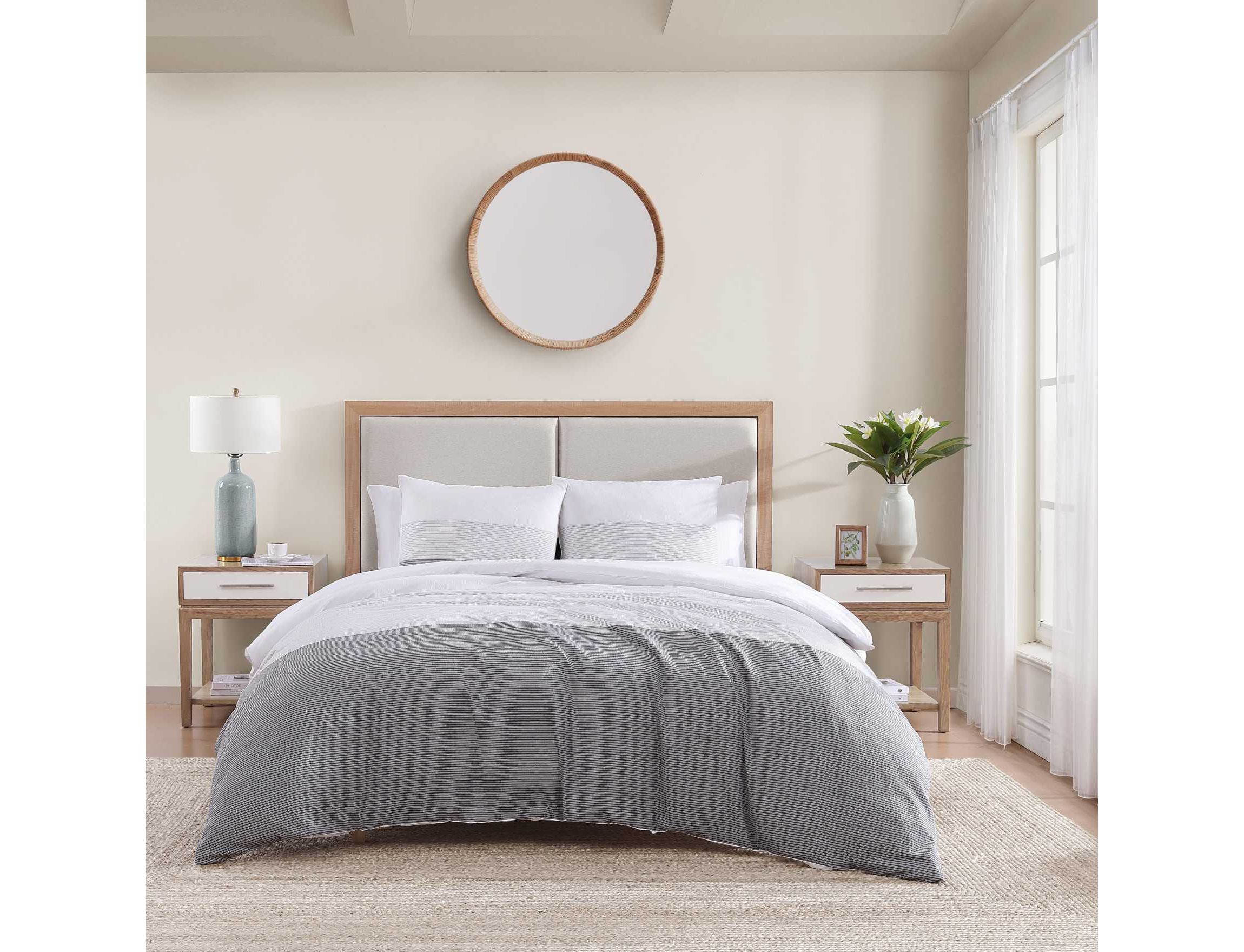 Montauk Seersucker Cotton Duvet Cover Set